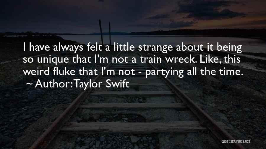 Not Partying Quotes By Taylor Swift