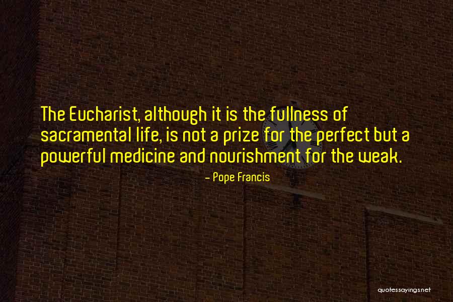 Not Perfect Life Quotes By Pope Francis Not Perfect Life Quotes By Pope Francis