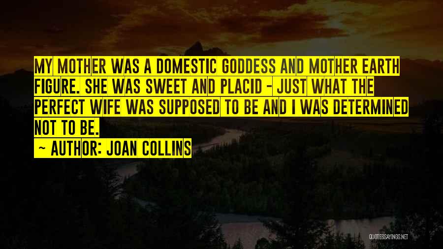 Not Perfect Wife Quotes By Joan Collins