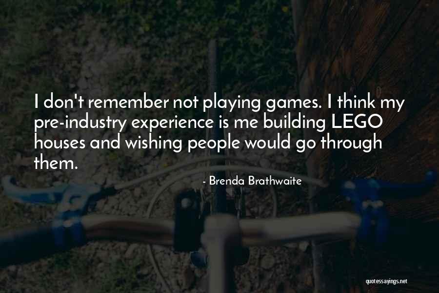 Not Playing Games Quotes By Brenda Brathwaite