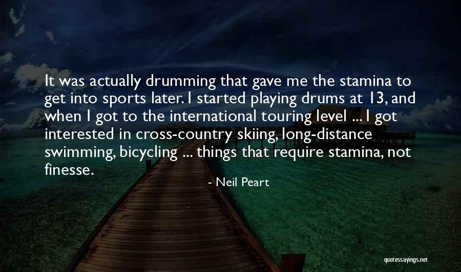 Not Playing Sports Quotes By Neil Peart