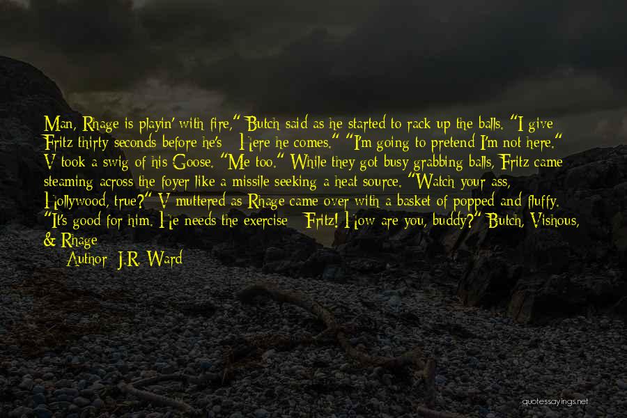 Not Playing With Fire Quotes By J.R. Ward