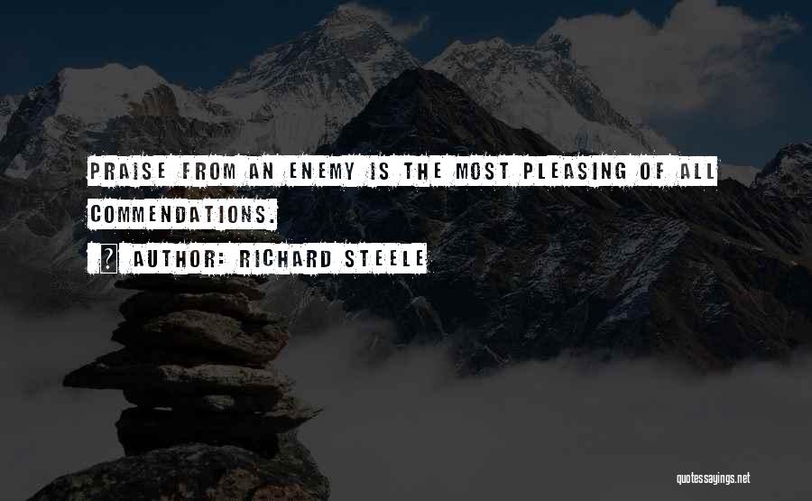Not Pleasing Others Quotes By Richard Steele