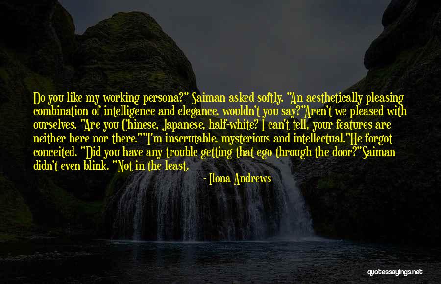 Not Pleasing You Quotes By Ilona Andrews