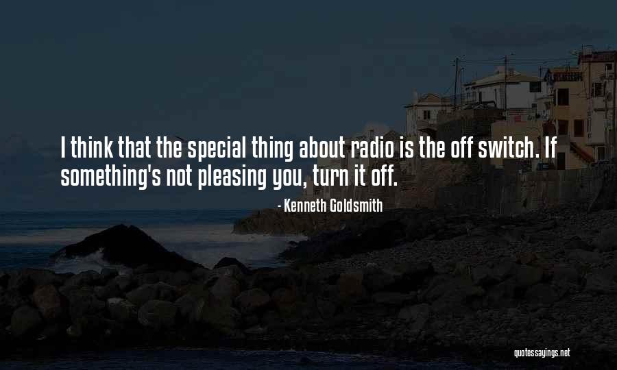Not Pleasing You Quotes By Kenneth Goldsmith