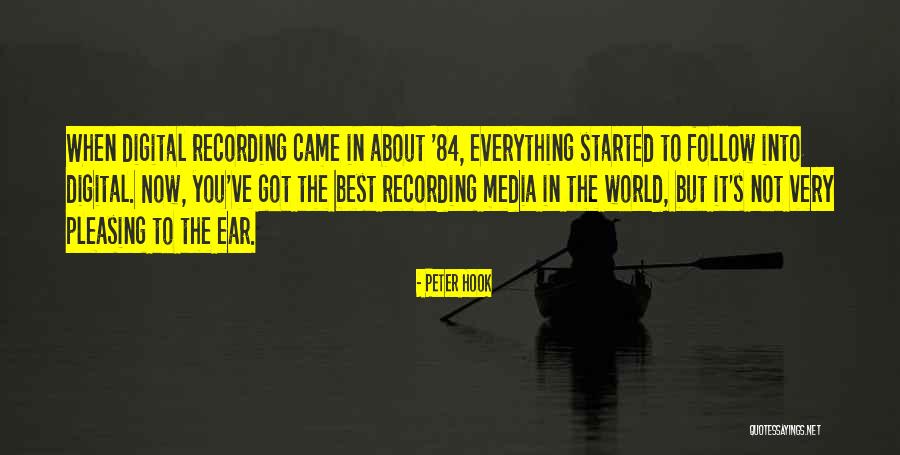 Not Pleasing You Quotes By Peter Hook