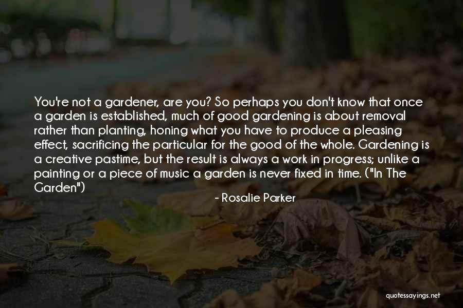 Not Pleasing You Quotes By Rosalie Parker