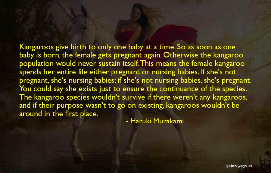 Not Pregnant Quotes By Haruki Murakami Not Pregnant Quotes By Haruki Murakami