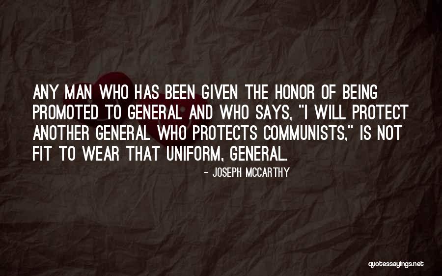 Not Promoted Quotes By Joseph McCarthy Not Promoted Quotes By Joseph McCarthy