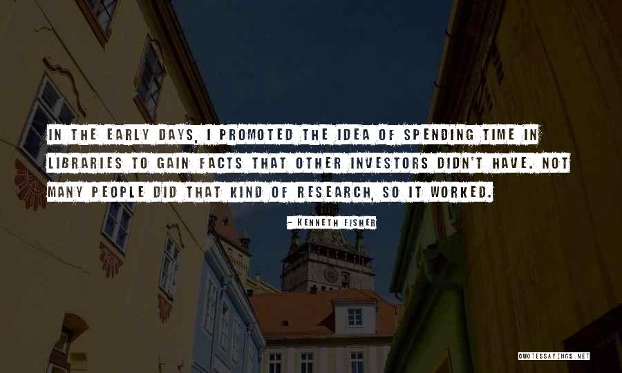 Not Promoted Quotes By Kenneth Fisher Not Promoted Quotes By Kenneth Fisher