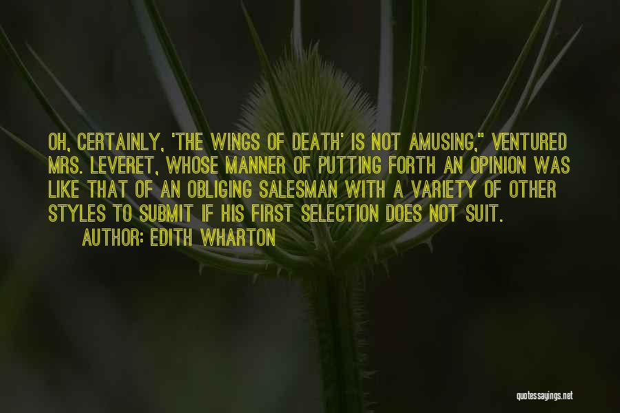 Not Putting Others First Quotes By Edith Wharton