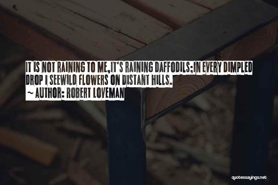 Not Raining Quotes By Robert Loveman