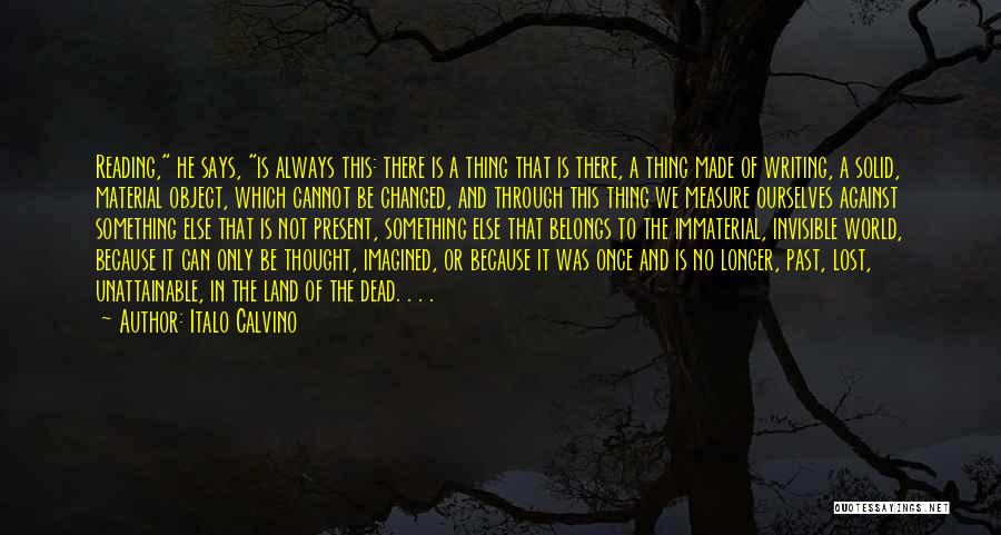 Not Reading Into Things Quotes By Italo Calvino
