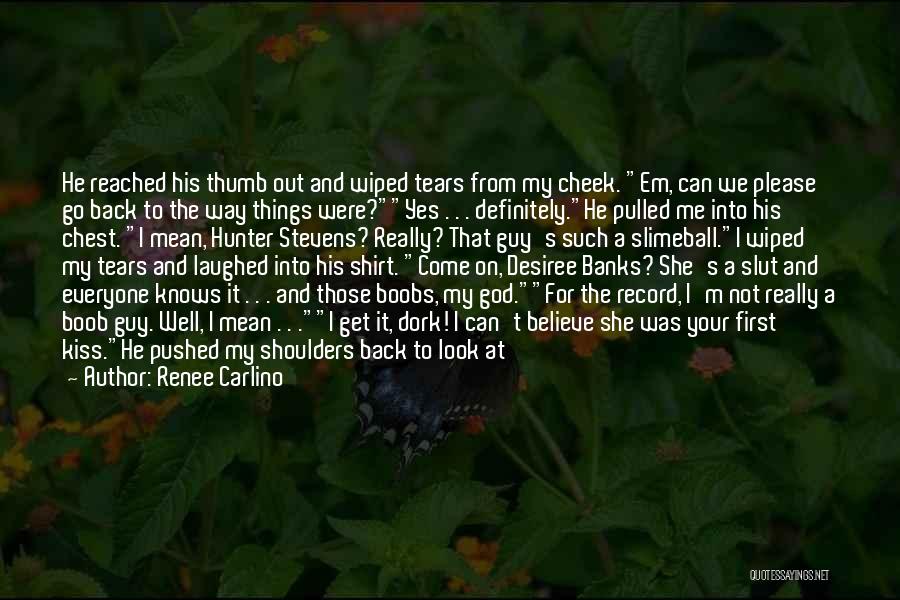 Not Reading Into Things Quotes By Renee Carlino