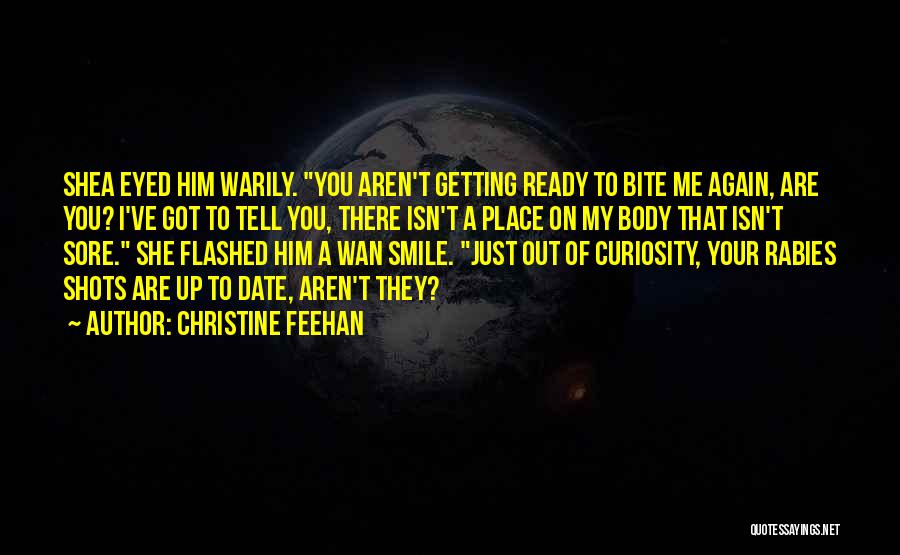 Not Ready To Date Quotes By Christine Feehan
