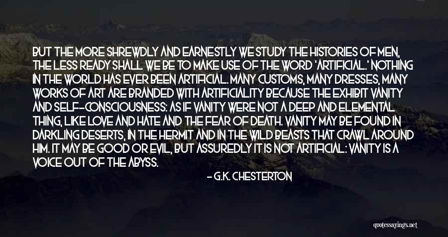 Not Ready To Love Quotes By G.K. Chesterton