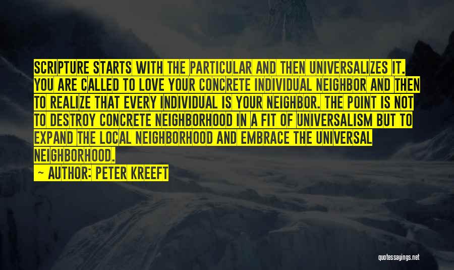 Not Realizing Love Quotes By Peter Kreeft