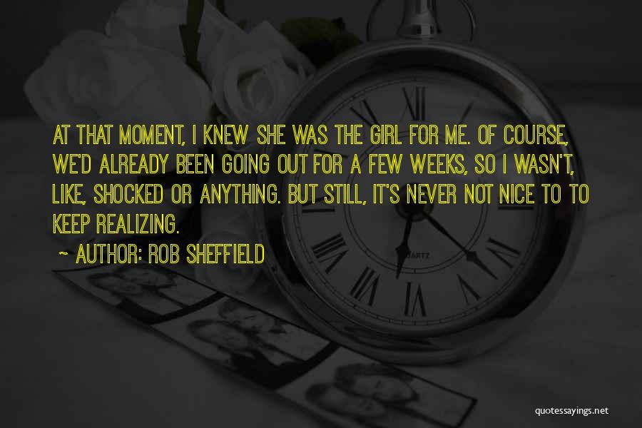 Not Realizing Quotes By Rob Sheffield