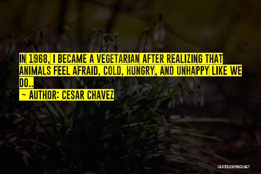 Not Realizing What You Had Quotes By Cesar Chavez