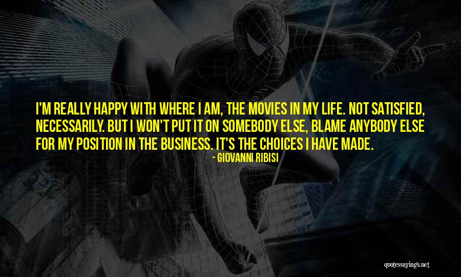 Not Really Happy Quotes By Giovanni Ribisi Not Really Happy Quotes By Giovanni Ribisi