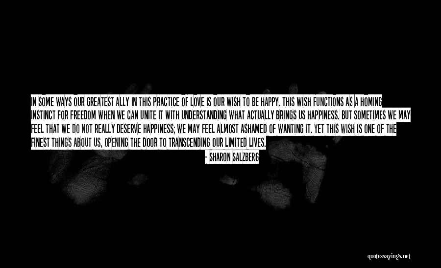 Not Really Happy Quotes By Sharon Salzberg Not Really Happy Quotes By Sharon Salzberg