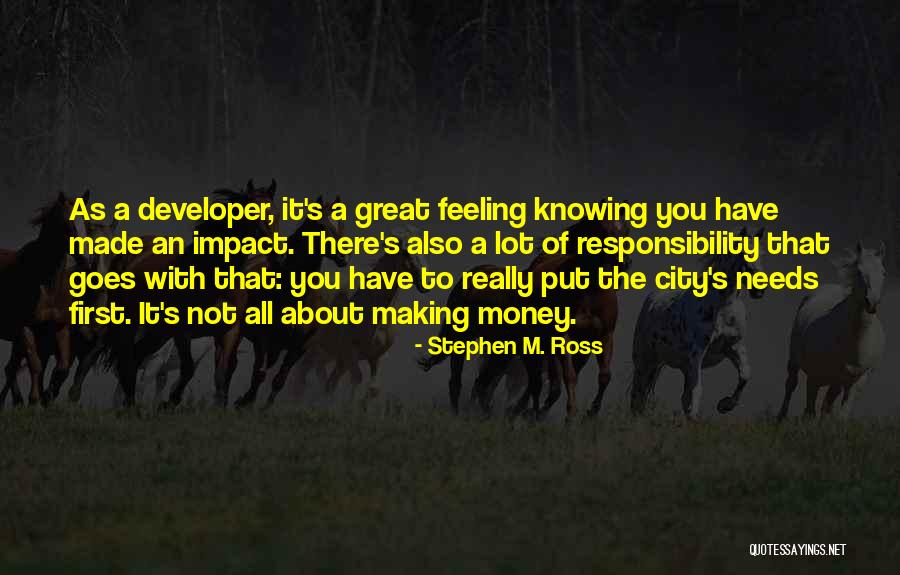 Not Really Knowing Quotes By Stephen M. Ross Not Really Knowing Quotes By Stephen M. Ross