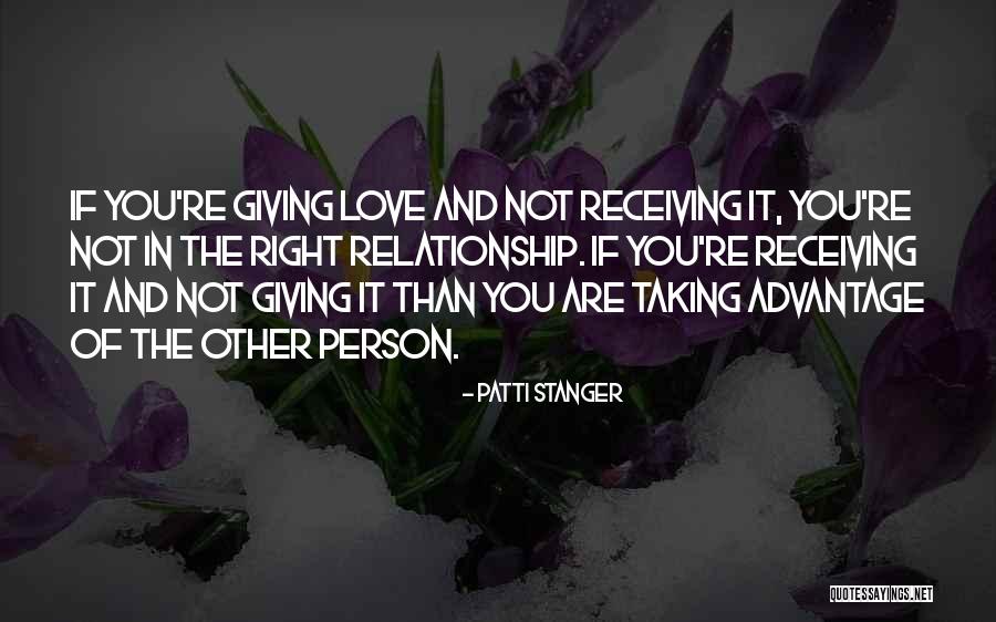 Not Receiving Love Quotes By Patti Stanger Not Receiving Love Quotes By Patti Stanger