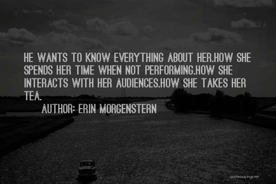 Not Romantic Love Quotes By Erin Morgenstern