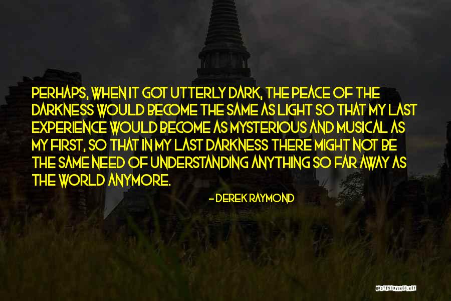 Not Same Anymore Quotes By Derek Raymond