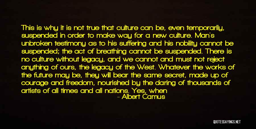 Not Saying No Quotes By Albert Camus