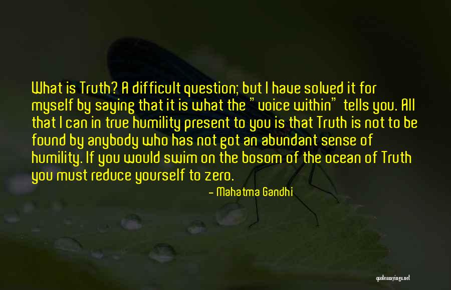 Not Saying The Truth Quotes By Mahatma Gandhi