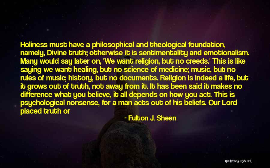 Not Saying What You Want To Say Quotes By Fulton J. Sheen Not Saying What You Want To Say Quotes By Fulton J. Sheen