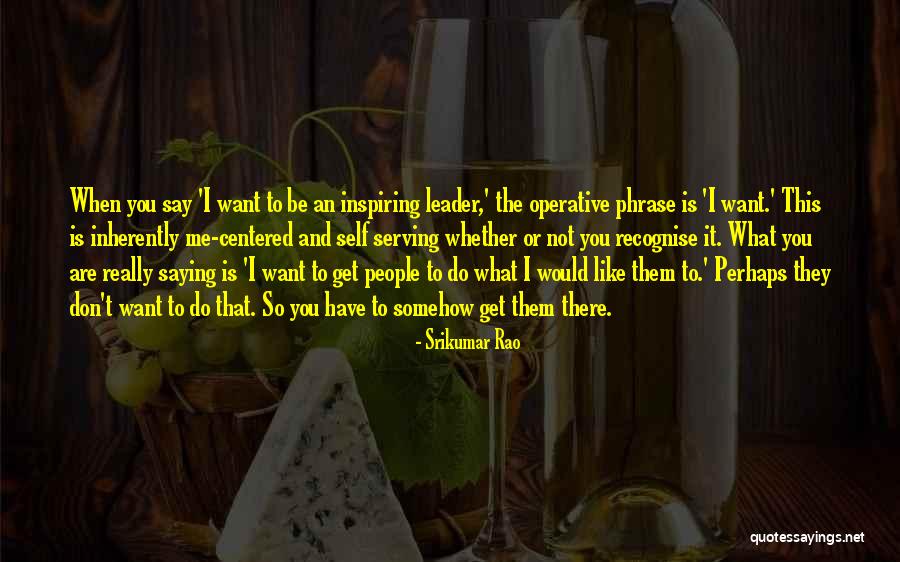 Not Saying What You Want To Say Quotes By Srikumar Rao Not Saying What You Want To Say Quotes By Srikumar Rao
