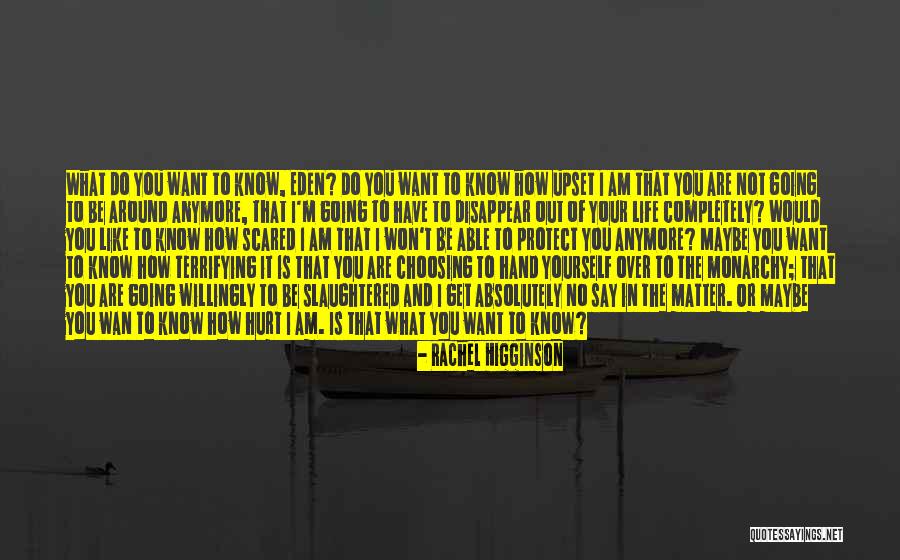 Not Scared Anymore Quotes By Rachel Higginson Not Scared Anymore Quotes By Rachel Higginson