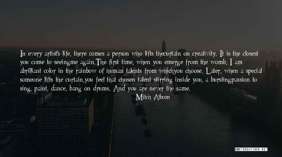 Not Seeing Color Quotes By Mitch Albom Not Seeing Color Quotes By Mitch Albom