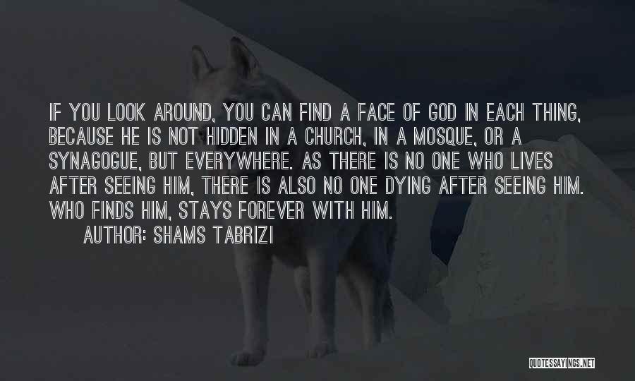 Not Seeing God Quotes By Shams Tabrizi