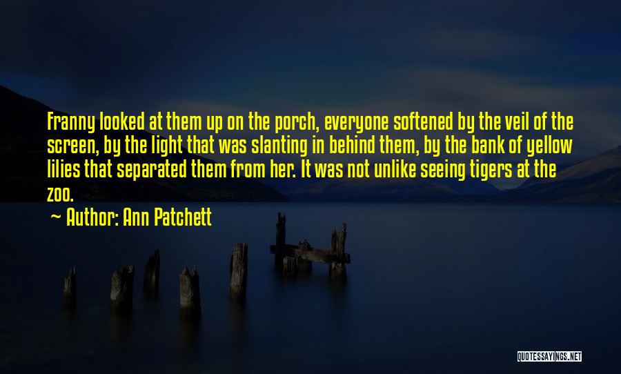 Not Seeing The Light Quotes By Ann Patchett