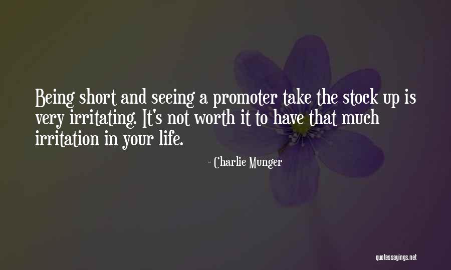 Not Seeing Your Worth Quotes By Charlie Munger