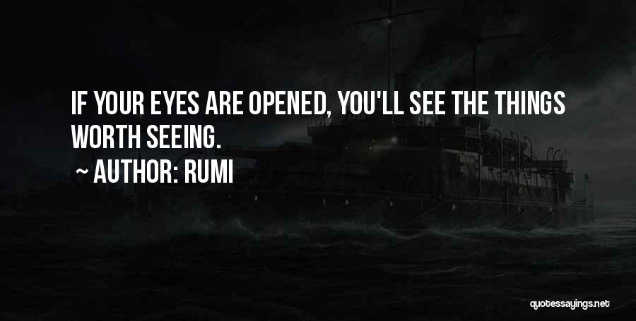 Not Seeing Your Worth Quotes By Rumi