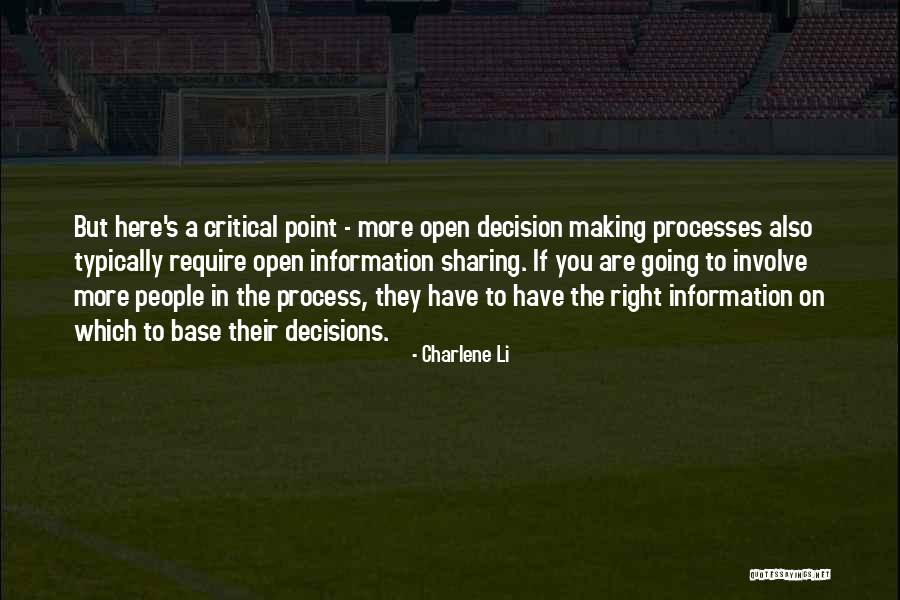Not Sharing Information Quotes By Charlene Li Not Sharing Information Quotes By Charlene Li