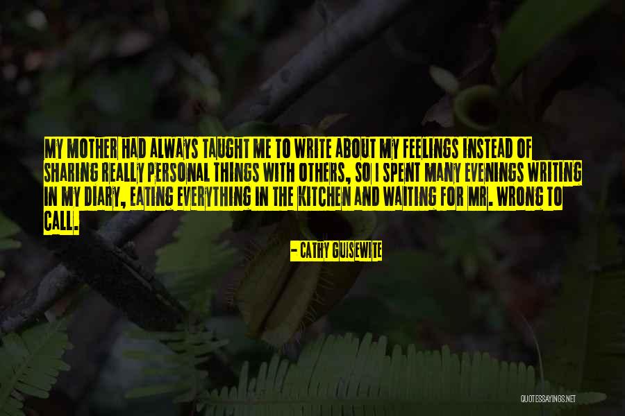 Not Sharing Your Feelings Quotes By Cathy Guisewite Not Sharing Your Feelings Quotes By Cathy Guisewite
