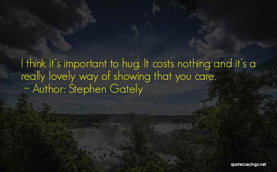 Not Showing Care Quotes By Stephen Gately