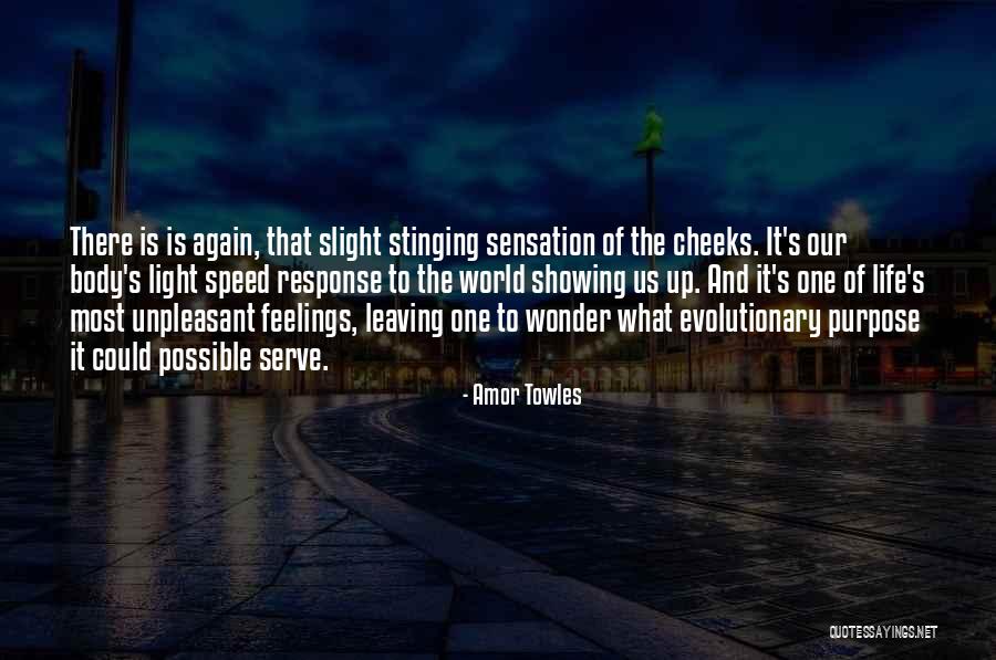 Not Showing Feelings Quotes By Amor Towles Not Showing Feelings Quotes By Amor Towles