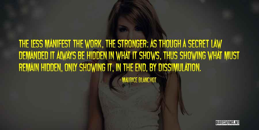 Not Showing Up For Work Quotes By Maurice Blanchot Not Showing Up For Work Quotes By Maurice Blanchot