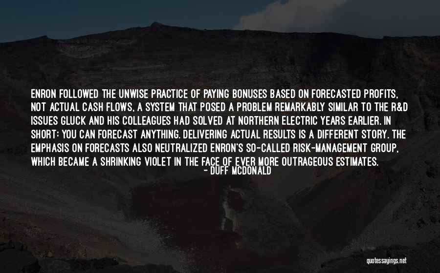 Not Shrinking Quotes By Duff McDonald Not Shrinking Quotes By Duff McDonald