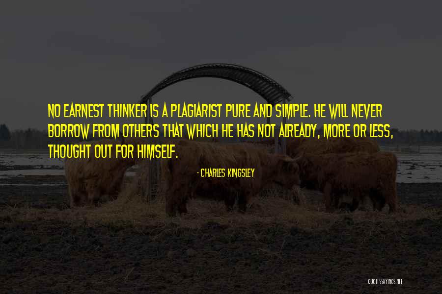 Not Simple Quotes By Charles Kingsley Not Simple Quotes By Charles Kingsley