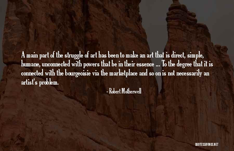 Not Simple Quotes By Robert Motherwell Not Simple Quotes By Robert Motherwell