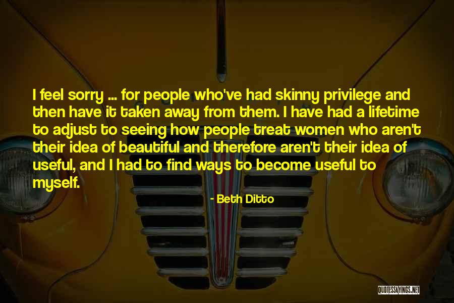 Not Skinny But Beautiful Quotes By Beth Ditto