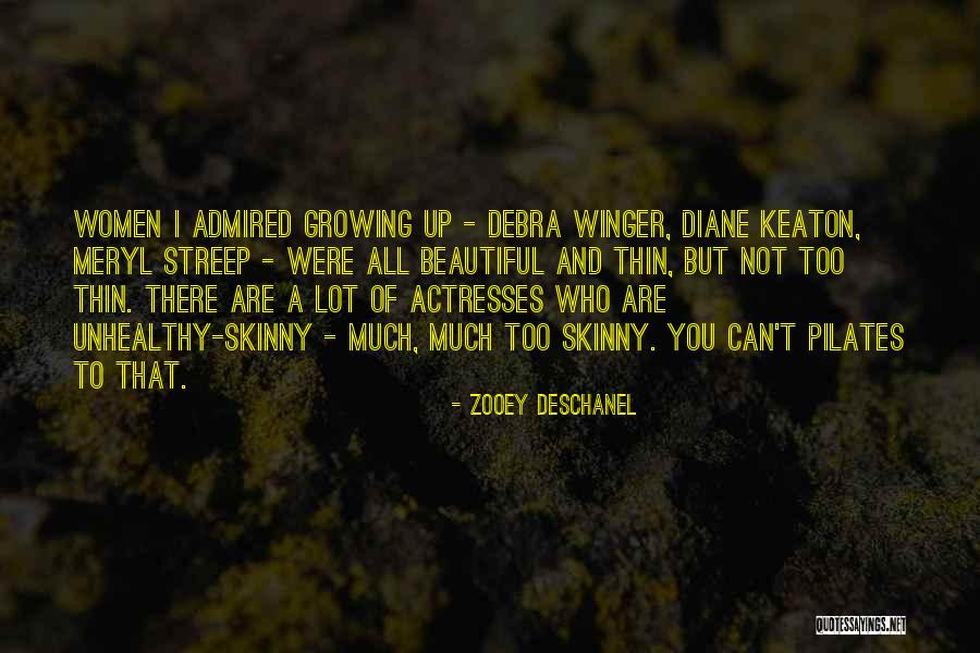 Not Skinny But Beautiful Quotes By Zooey Deschanel