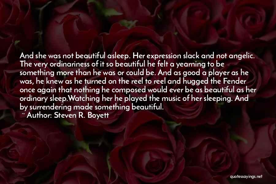 Not Sleeping Quotes By Steven R. Boyett